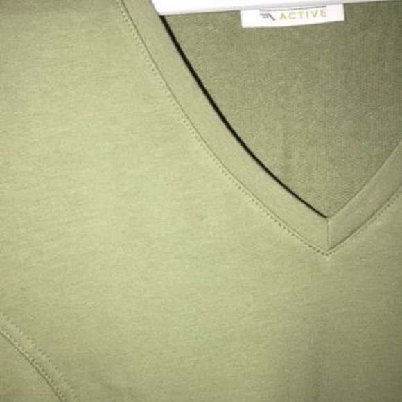 LIKE NEW Denim & Co soft French terry dress with pockets and 3/4 sleeves size M - Picture 2 of 2